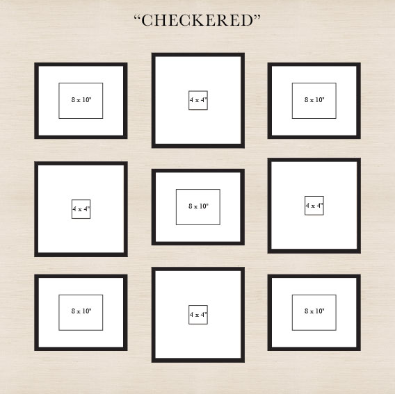 Checkered