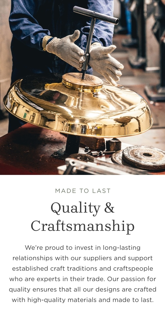Qualtiy & Craftmanship Qualtiy & Craftmanship