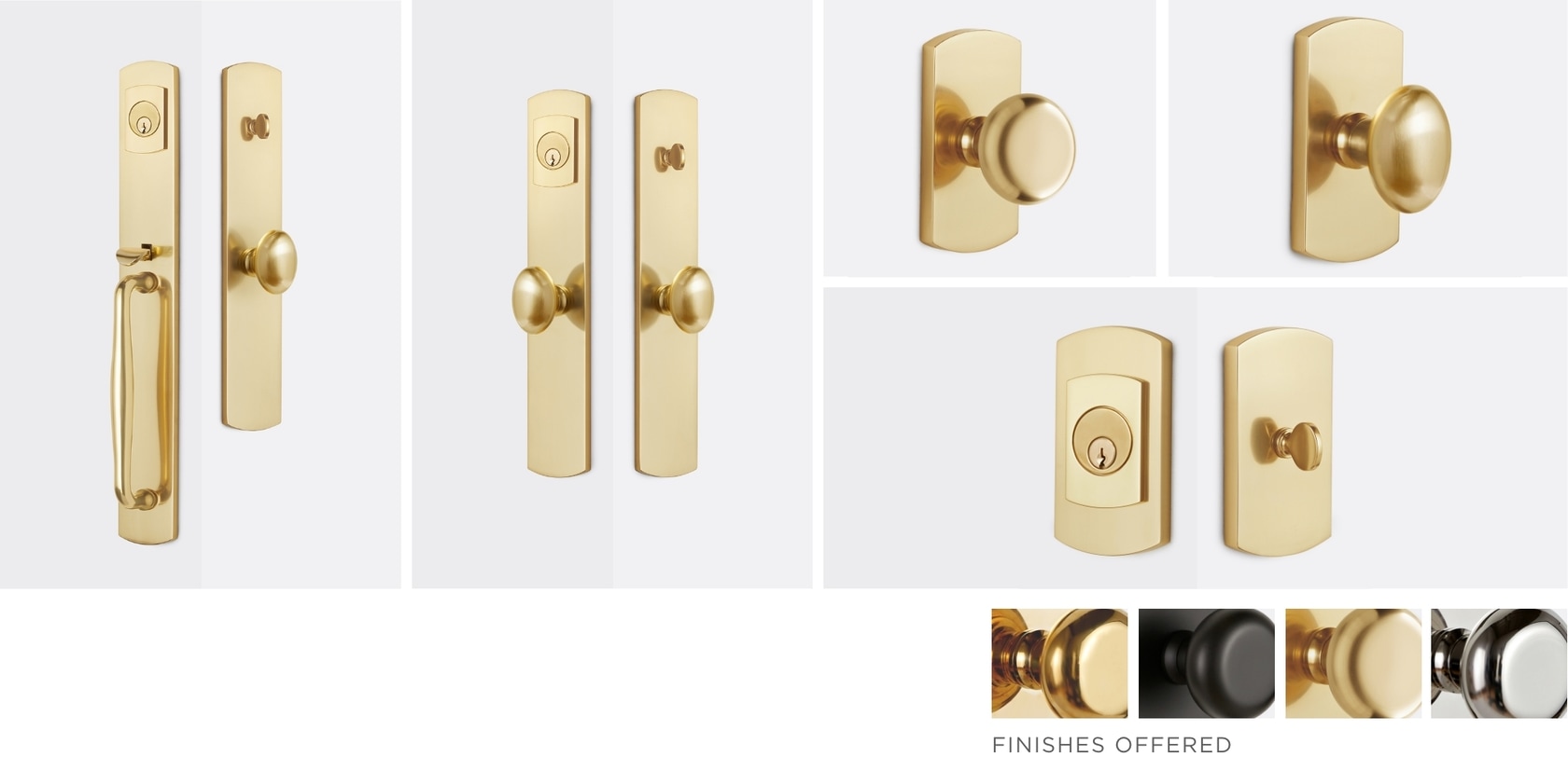 Arched Door Hardware Collection