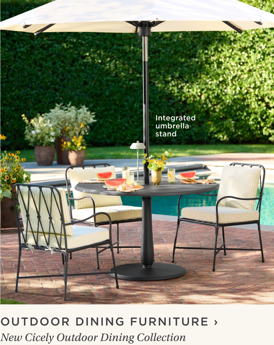 outdoor dining furniture