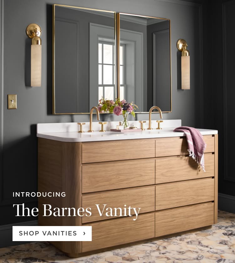 Introducing The Barnes Vanity: Shop Bath Vanities Introducing The Barnes Vanity: Shop Bath Vanities