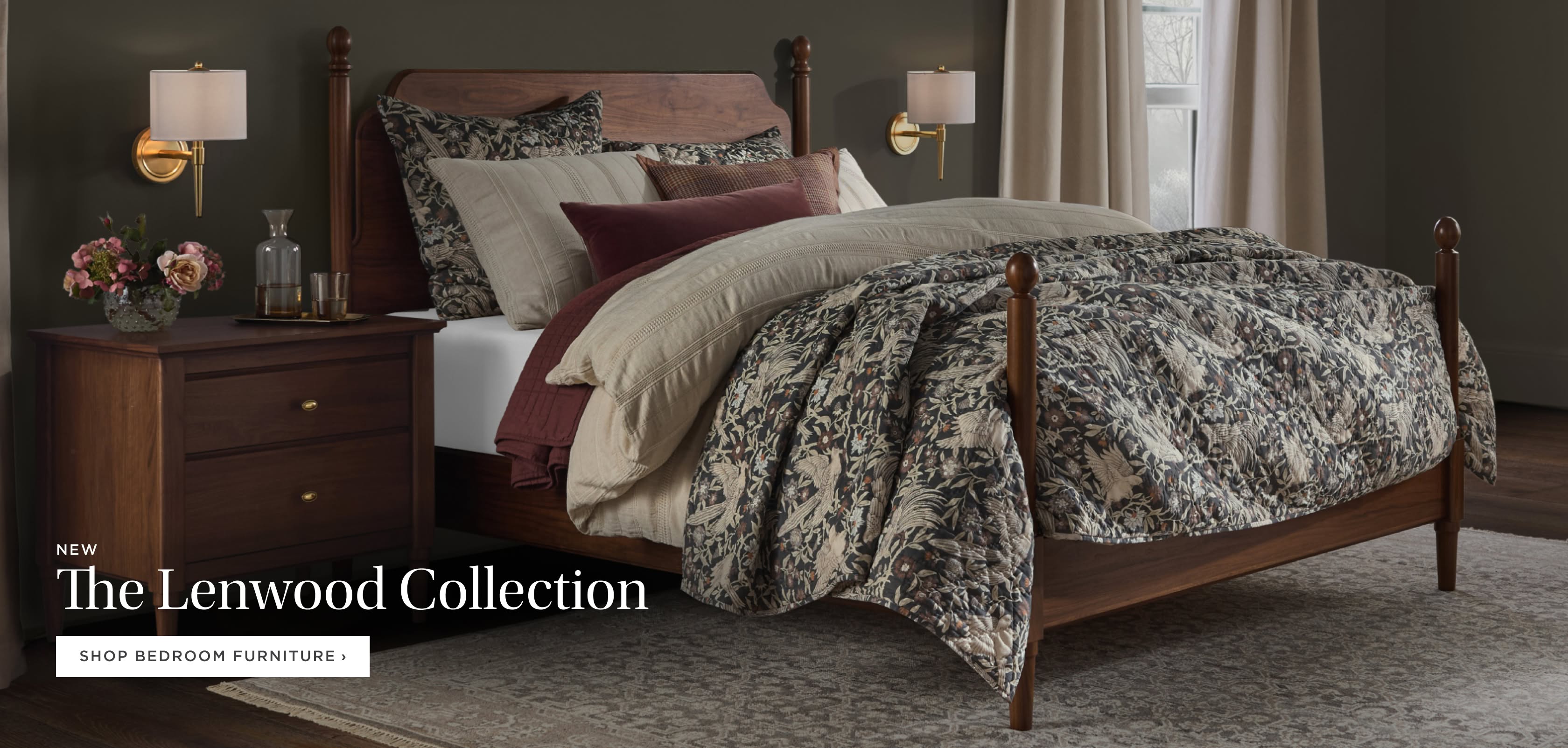 The Lenwood Collection. Designed with traditional character--crafted for generations to come. Shop Bedroom Furniture The Lenwood Collection. Designed with traditional character--crafted for generations to come. Shop Bedroom Furniture