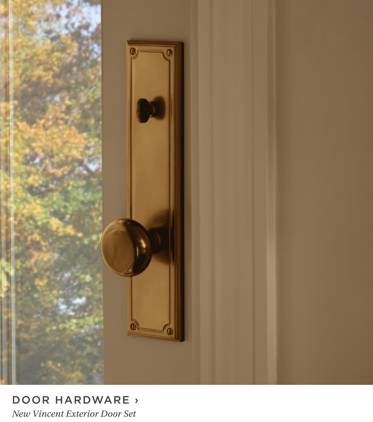 Door Hardware. New Vincent Exterior Door Set