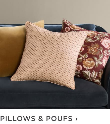 Pillows & Poufs