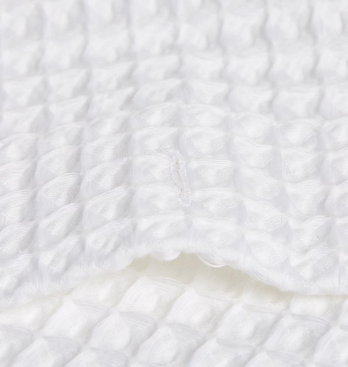 Organic Waffle Shower Curtain Rejuvenation