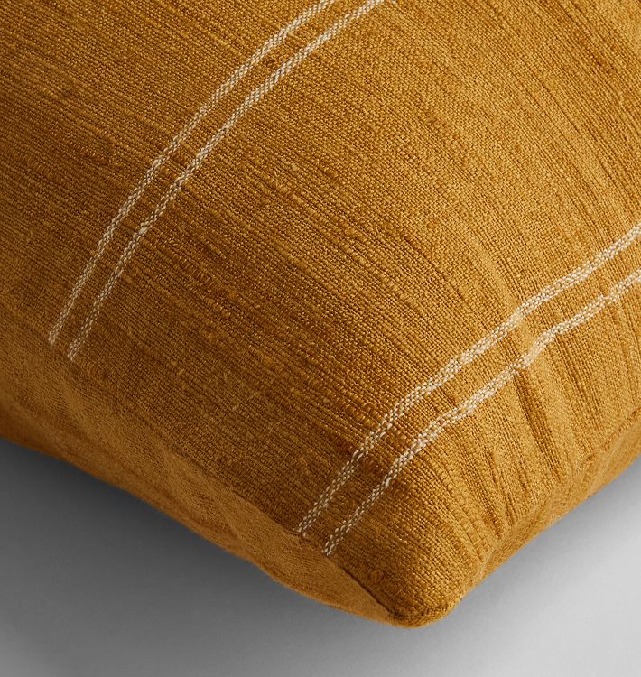 Patterned Silk Pillow Cover Rejuvenation