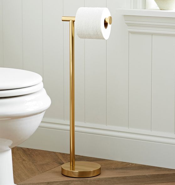 Riley Standing Toilet Paper Holder | Rejuvenation