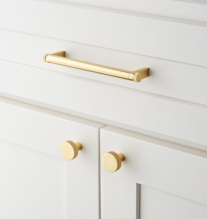 Rejuvenation West Slope Cabinet Knob - Oil-Rubbed Bronze Finish - Brass, Modern, Single