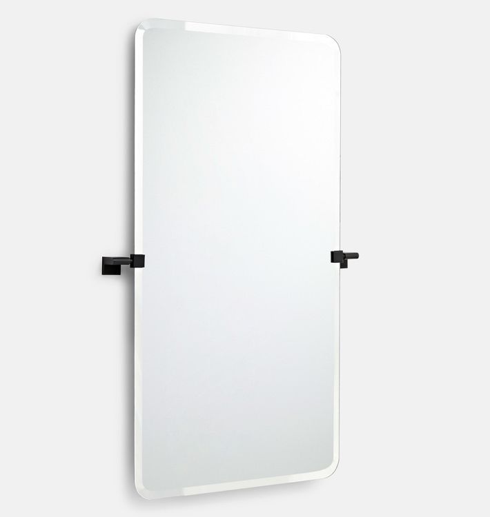 Meadows Frameless Wide Rectangle Pivot Mirror Rejuvenation