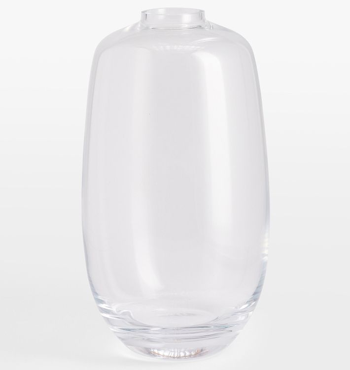 Audrey Tall Oval Glass Vase Rejuvenation
