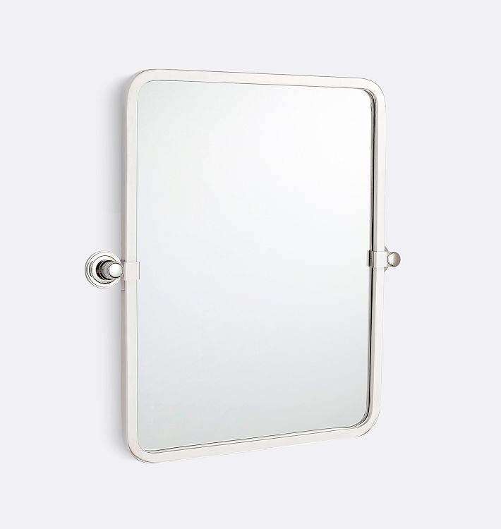Rigdon Rounded Rectangle Pivot Mirror Rejuvenation