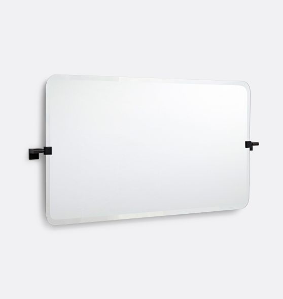 Meadows Frameless Wide Rectangle Pivot Mirror Rejuvenation