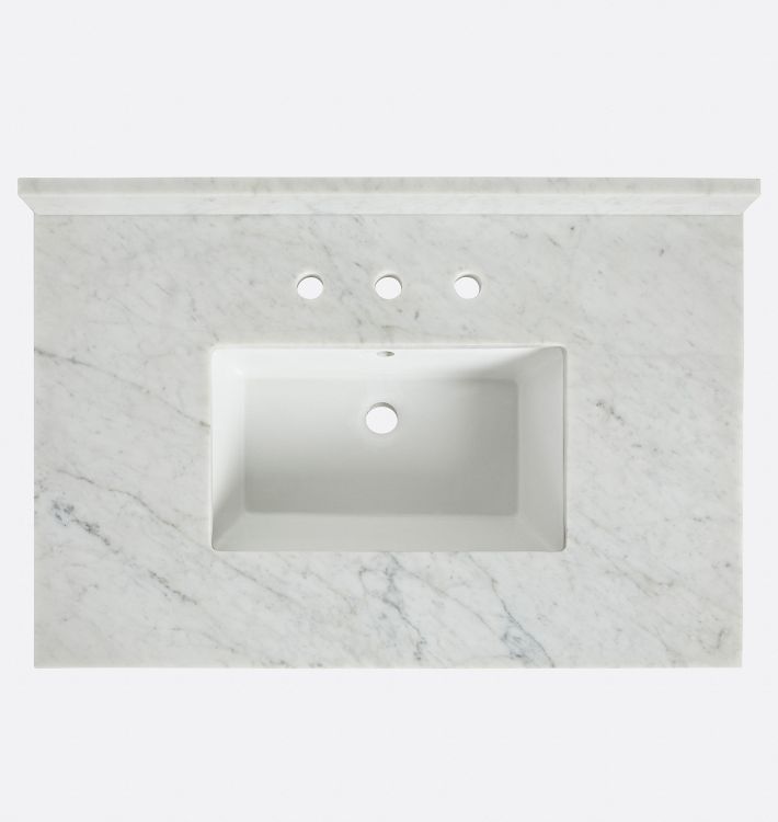 Geneva 36" Wall Mount White Oak Single Vanity Rejuvenation