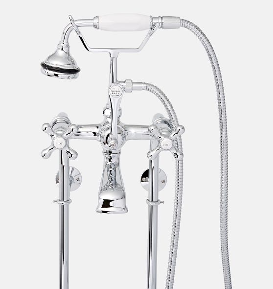 Free Standing Tub Filler with Supply Lines And Shutoffs Rejuvenation