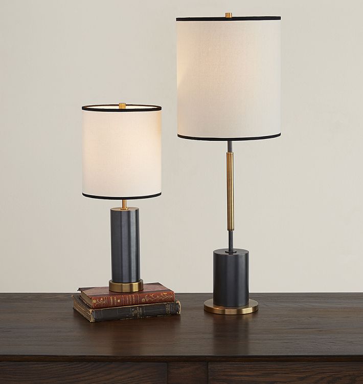 Cylinder USB Tall Table Lamp | Rejuvenation