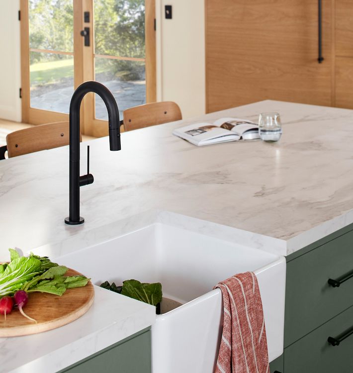 Poetto Pull Down Kitchen Prep Faucet Rejuvenation