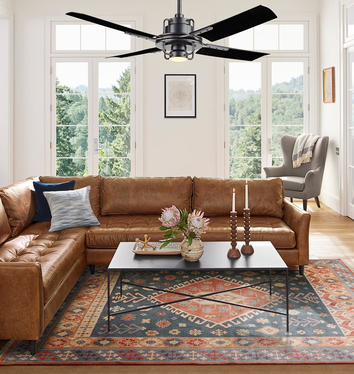 Peregrine Industrial LED Ceiling Fan Rejuvenation