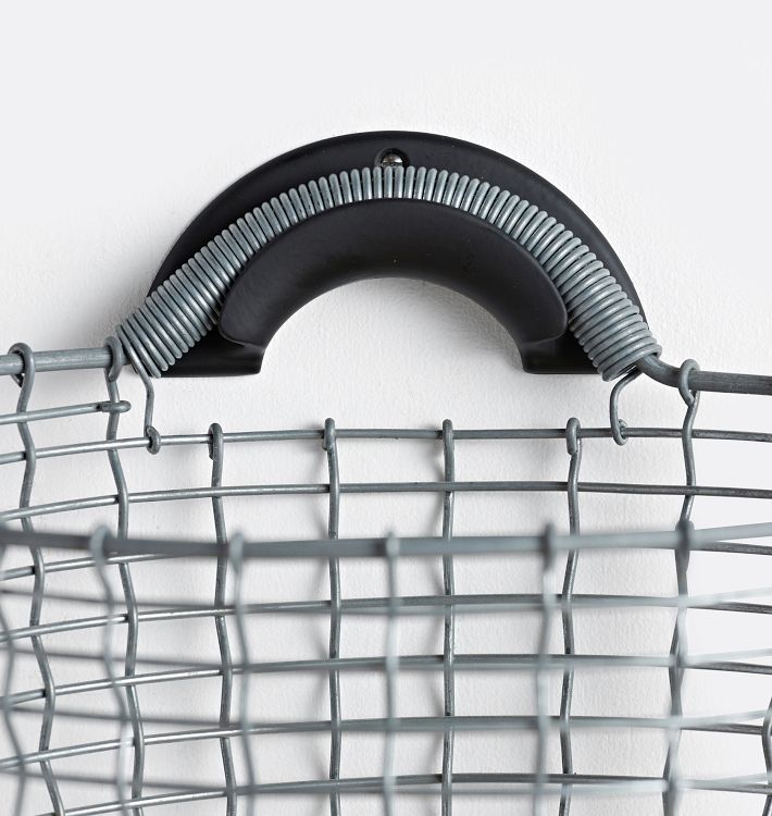 Korbo 16 Handmade Handle Wire Basket with Handle Rejuvenation