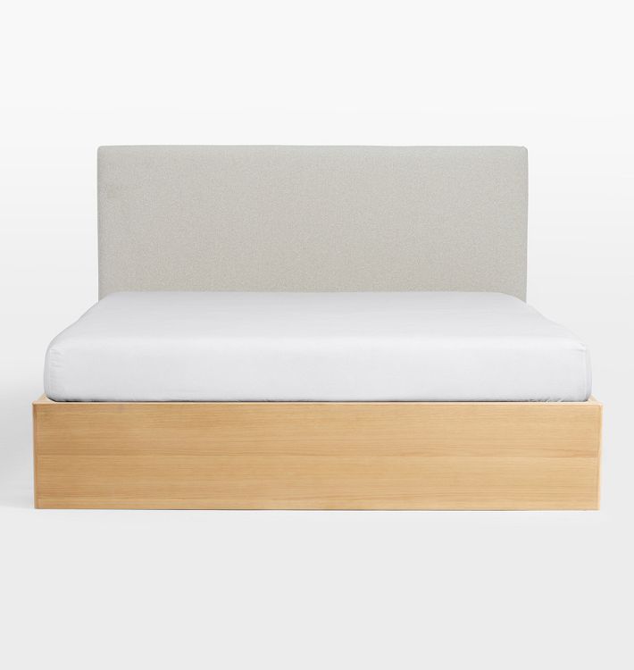 Valley Bed with Upholstered Headboard | Rejuvenation