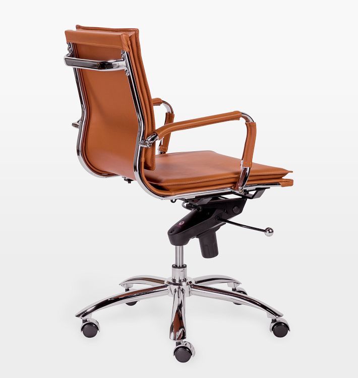Gunar Pro Low Back Swivel Office Arm Chair Rejuvenation