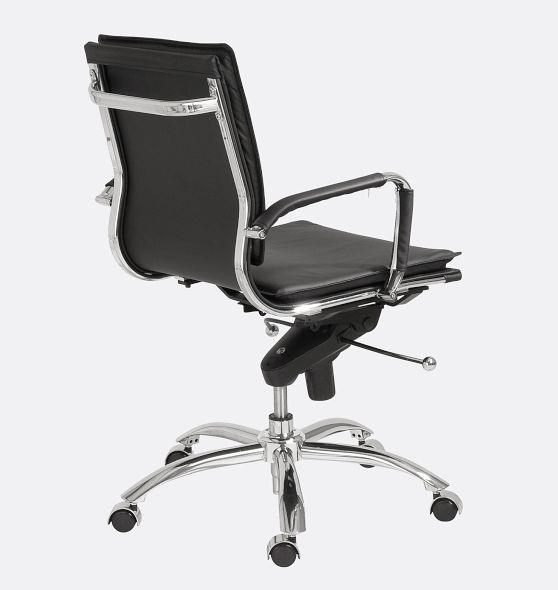 Gunar Pro Low Back Swivel Office Arm Chair Rejuvenation