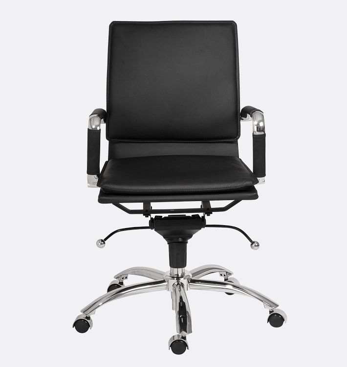 Gunar Pro Low Back Swivel Office Arm Chair Rejuvenation