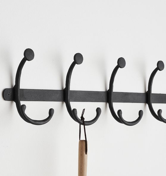 Iron Double Hook Rack | Rejuvenation