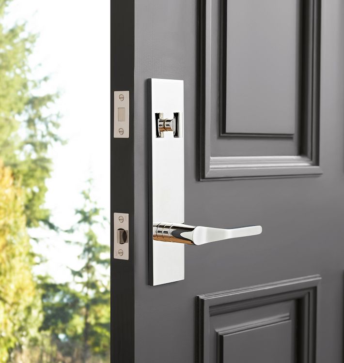 Richmond Brass Lever Exterior Door Hardware Tube Latch Set Rejuvenation