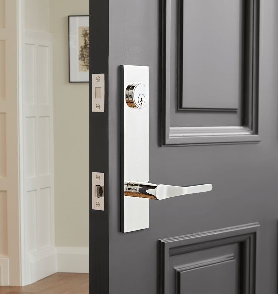 Richmond Brass Lever Exterior Door Hardware Tube Latch Set Rejuvenation