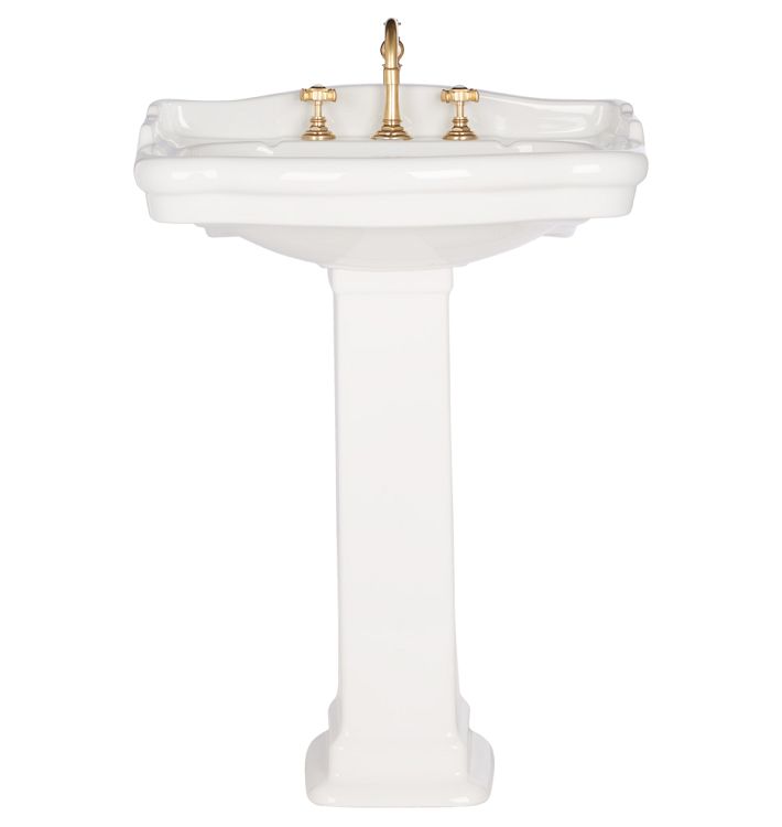Rowland Pedestal Sink Rejuvenation