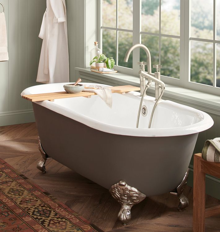 Long Clawfoot Tub