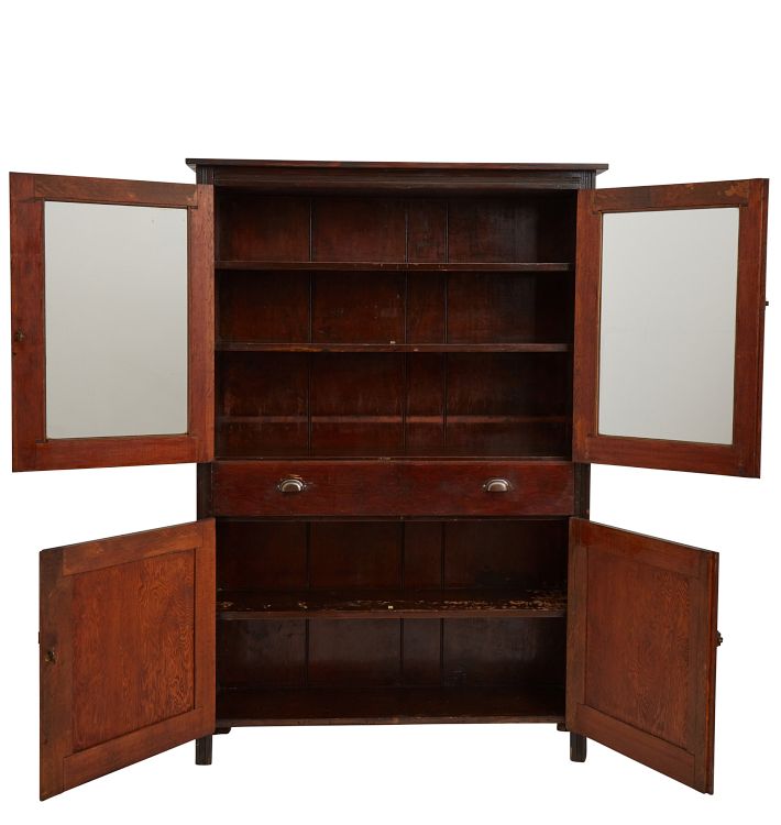 Traditional Dining Hutch Rejuvenation