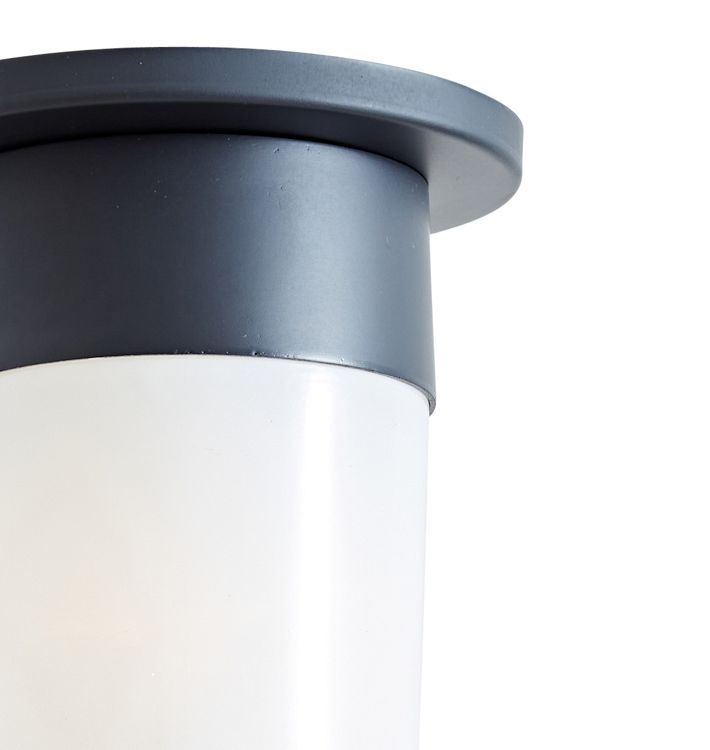 MidCentury Jelly Jar Flush Mount Fixture Rejuvenation