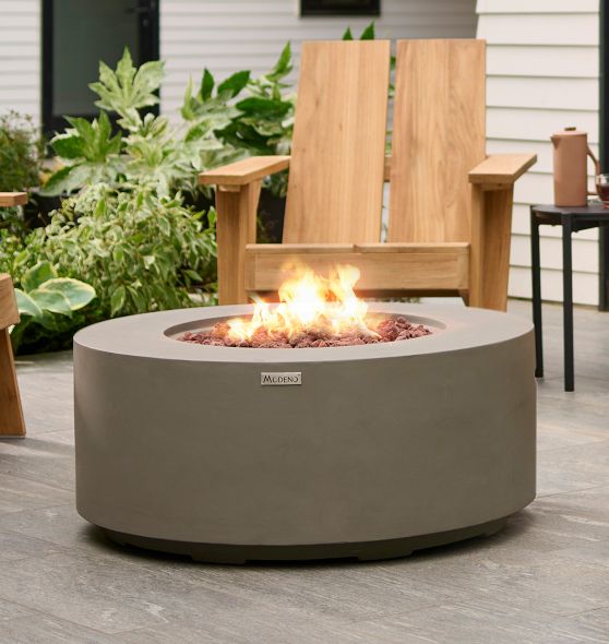Modeno Outdoor Concrete Fire Table (Propane) Rejuvenation
