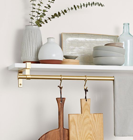 Strap and 36" Rod Brackets & Shelf Set Rejuvenation