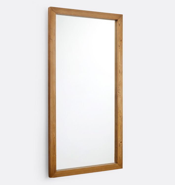 Clayton Chunky Wood Frame Mirror Rejuvenation