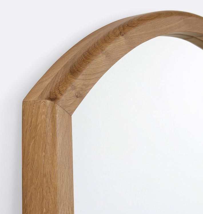 Arched Wood Frame Dowel Mirror Rejuvenation
