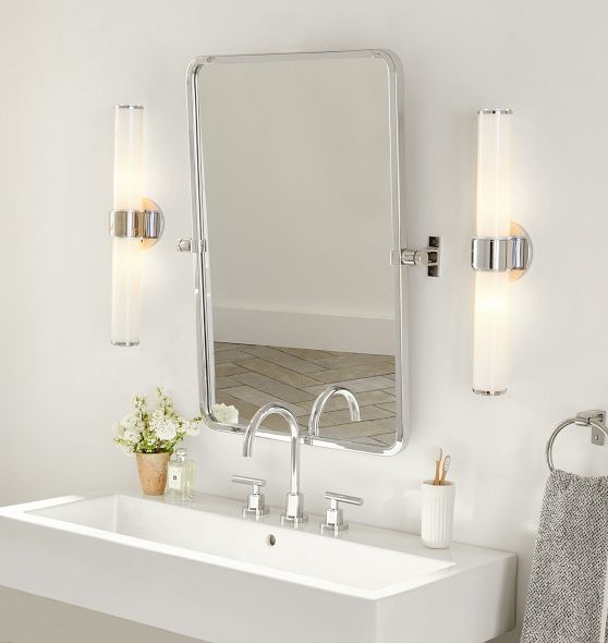 West Slope Rounded Rectangle Pivot Mirror Rejuvenation