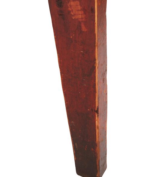 Primitive Farm Table With Tapered Legs Circa 1920S Rejuvenation