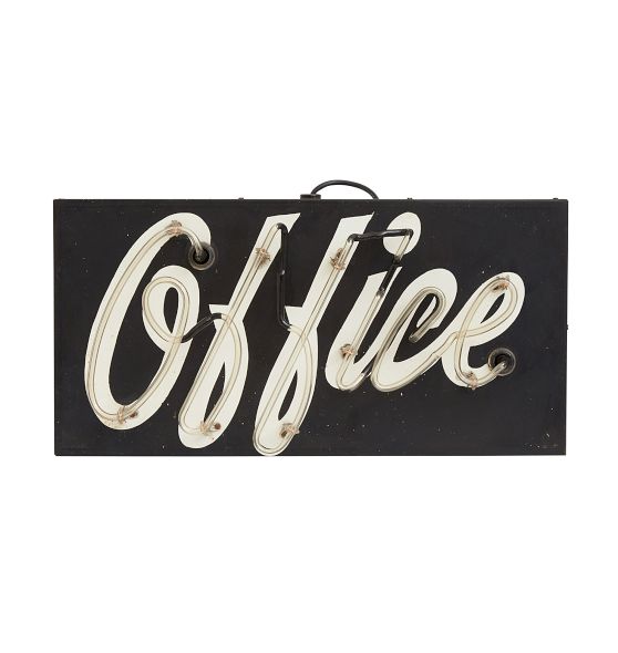 Neon Office Sign Circa 1940S | Rejuvenation