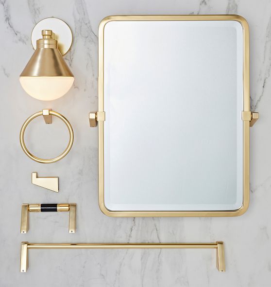 Blair Rounded Rectangle Pivot Mirror Rejuvenation