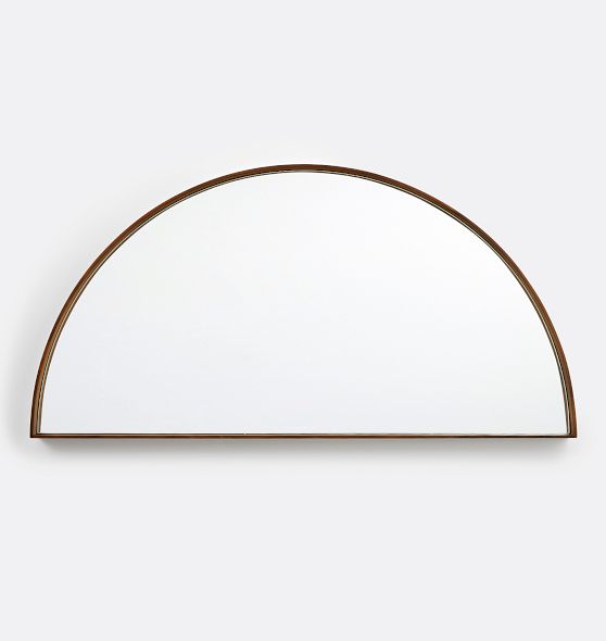 Bentwood Semi Circle Wood Mirror Rejuvenation