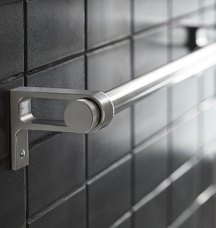 Black Towel Bars - TheBathOutlet