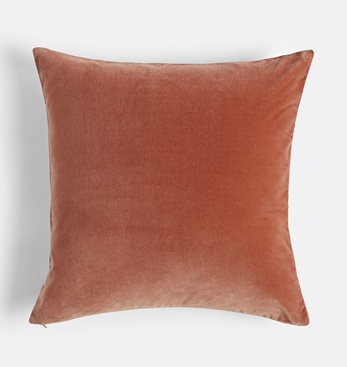 Velvet Pillow Cover - Blush