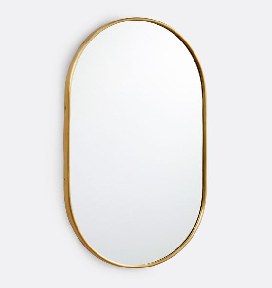 Pill Metal Framed Mirror | Rejuvenation