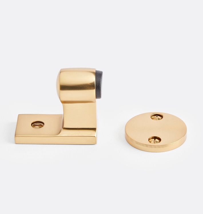 DOOR STOP / FLOOR / BRASS