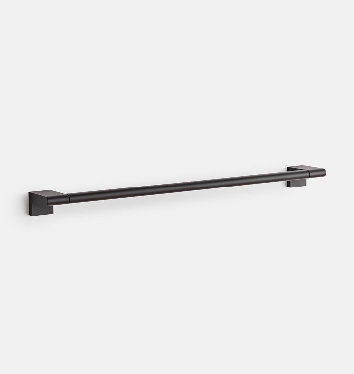 Black Matte 24 in. Towel Bar