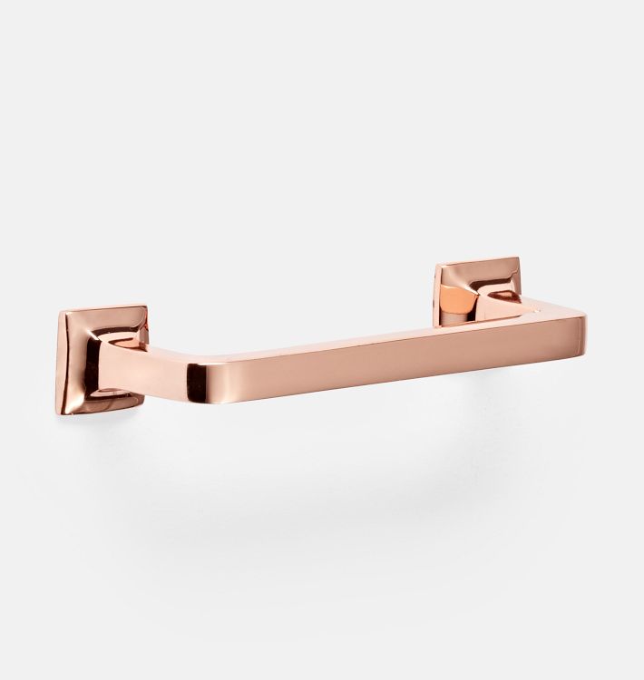 Solid Copper under cabinet paper towel holder Free shipping in USA