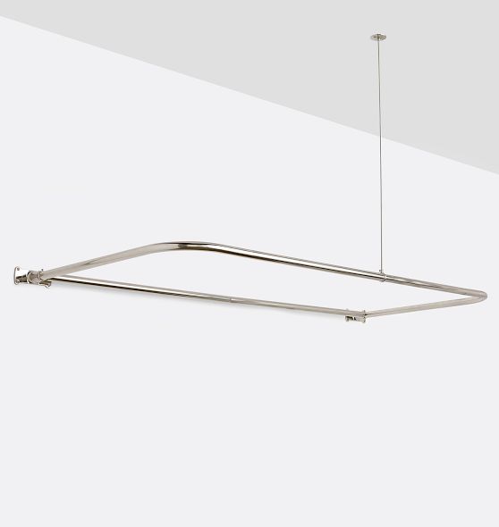 DRing Shower Curtain Rod Rejuvenation