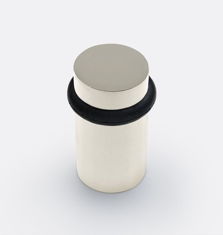 Door Stopper Cylindrical Floor Mount Door Stop,Brushed Door Stoppers With  Rubber Door Stops Modern Wall